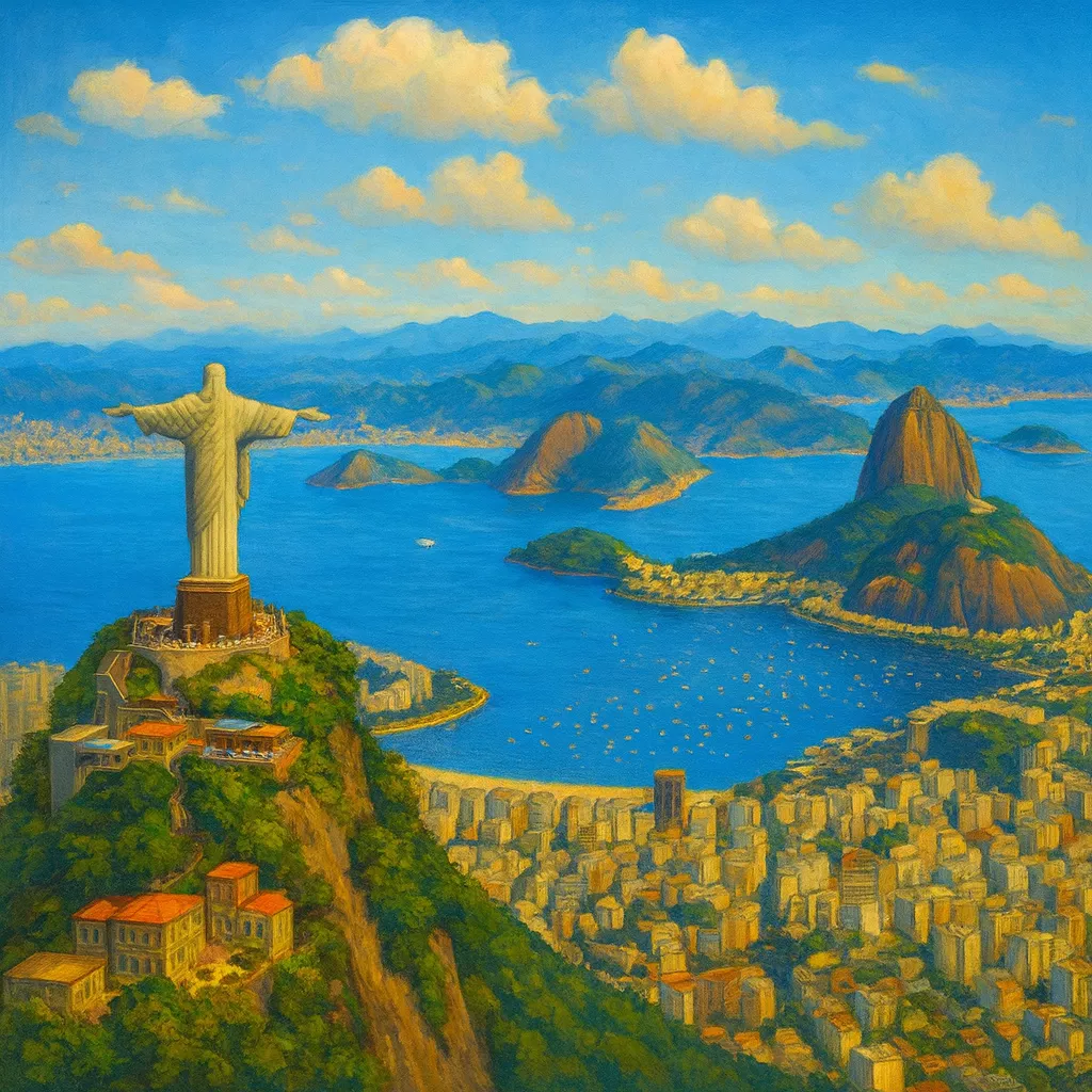 Görsel: Kurtarıcı İsa Heykeli, Rio de Janeiro / Brezilya