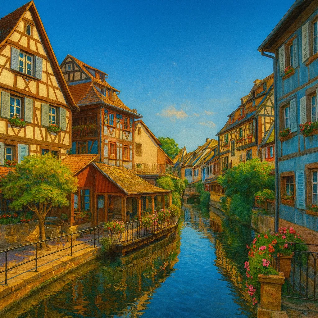 Görsel: La Petite Venise, Colmar / Fransa