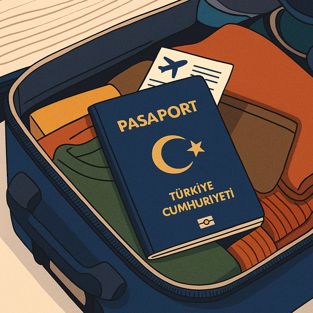 Görsel: Pasaport ve Vize Alındıktan Sonra Yurt Dışı Seyahati Yapılması