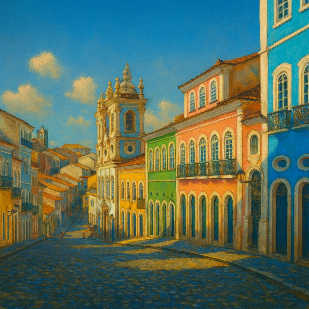 Görsel: Pelourinho Semti, Salvador / Brezilya