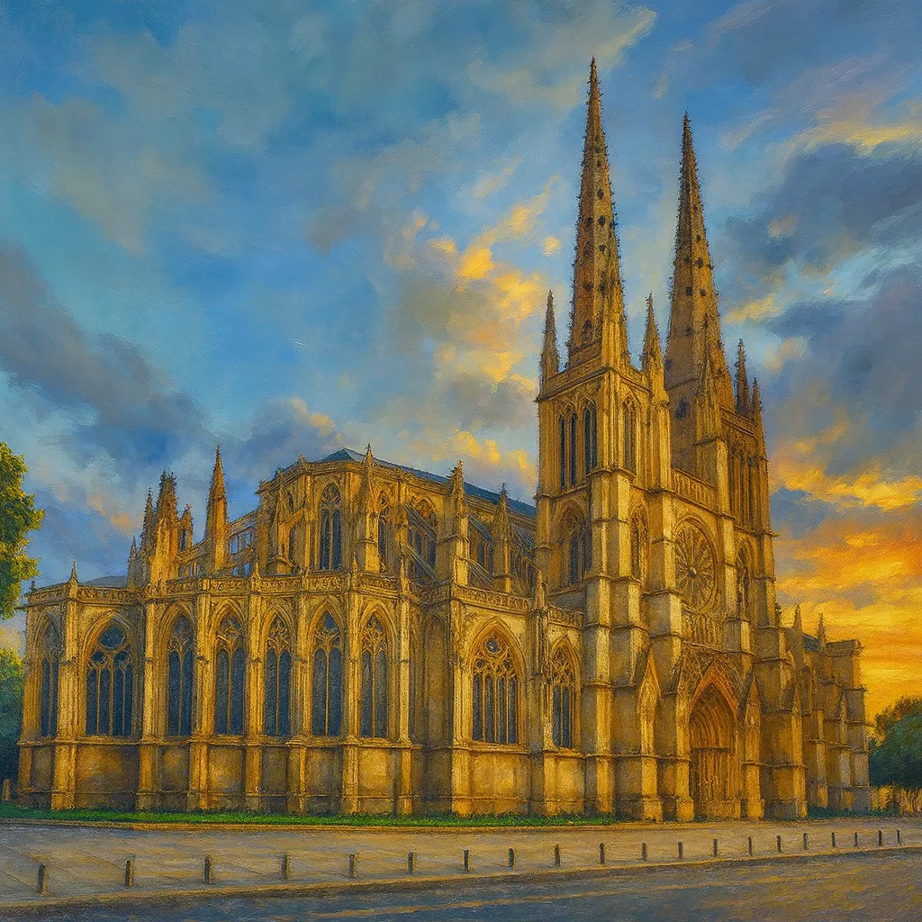 Görsel: Saint-André Katedrali, Bordeaux / Fransa