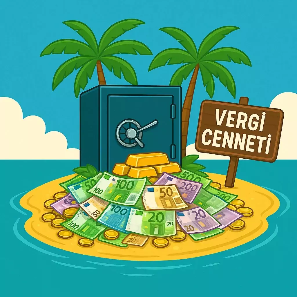 Görsel: Vergi Cennetlerinde Yer Alan Offshore Bankaların En Önemli Avantajı Olan Düşük Vergi Oranları