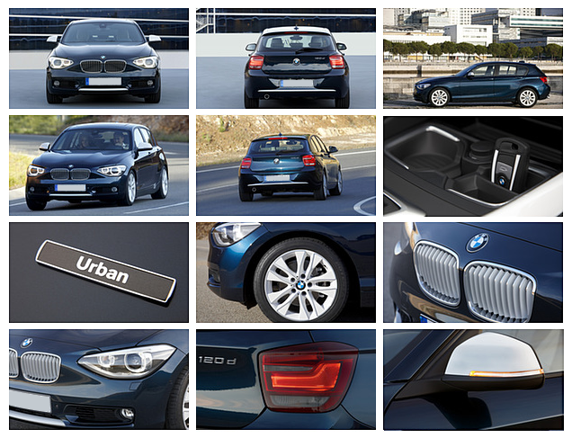 Görsel: BMW 1 Serisi Urban Line Paket Dış Mekan Tasarımı (2012)