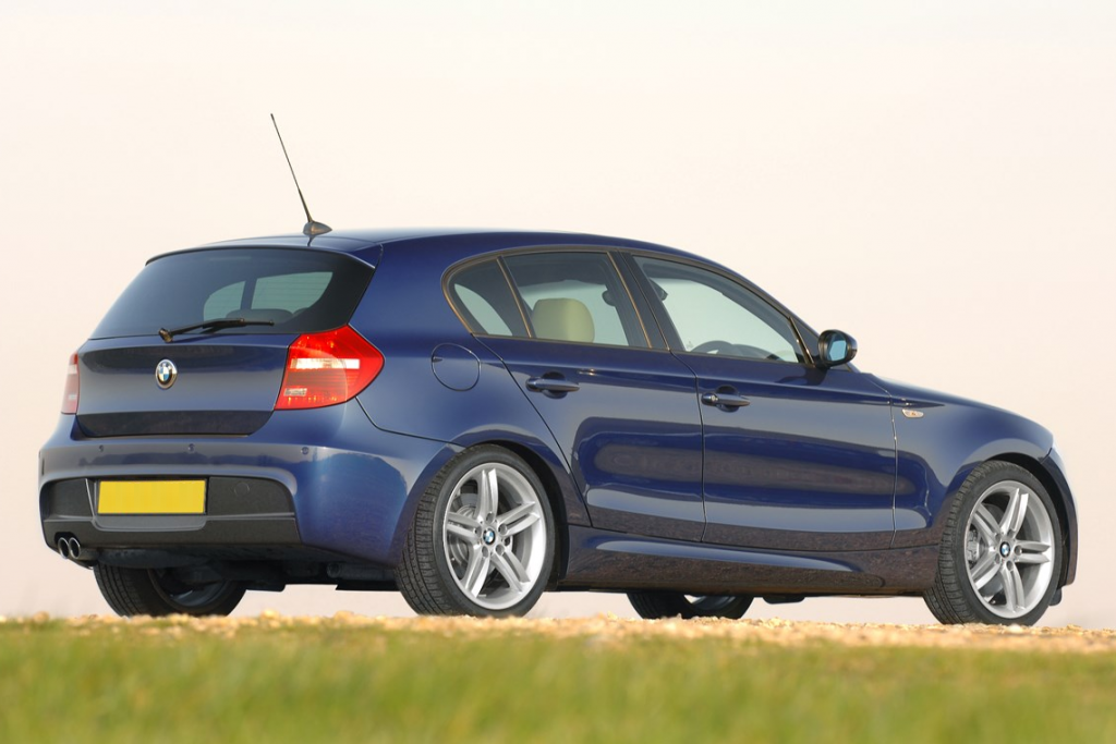 Görsel: E87 Kasa BMW 1 Serisinin Dış Mekan Tasarımı (Arka)
