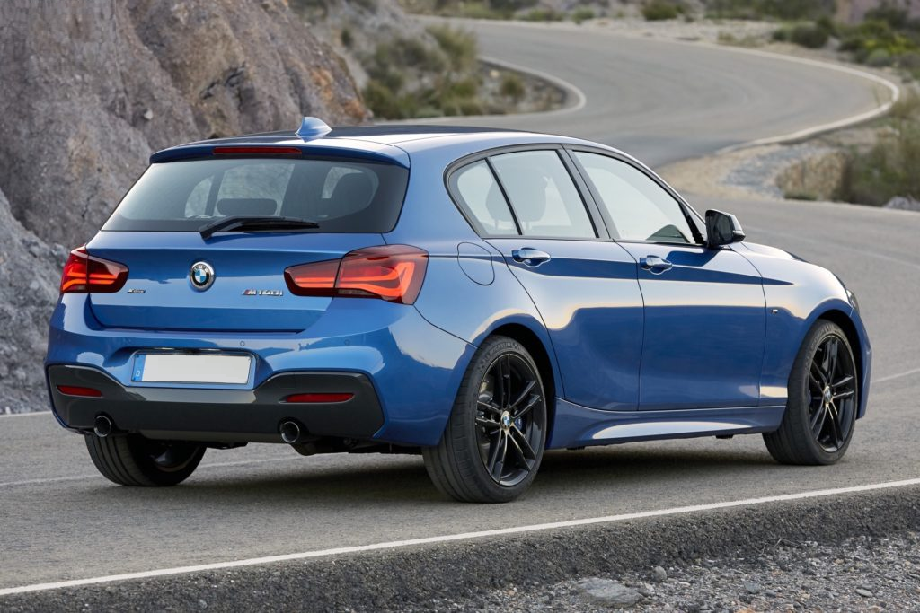 Görsel: F20 Kasa BMW 1 Serisinin Dış Mekan Tasarımı (Arka)