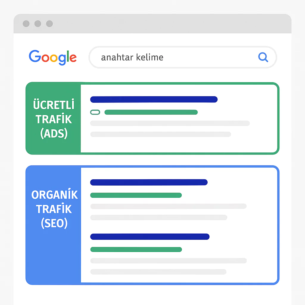 Görsel: Google Ads Reklamları İle Arama Motorunda Üst Sıralarda Yer Almak