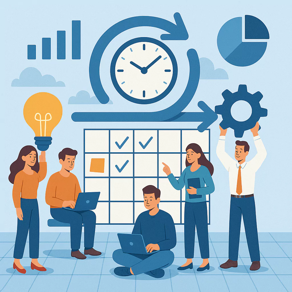 Görsel: Çevik (Agile) Proje Yönetimi Metodolojisi İle Esnek Geliştirme