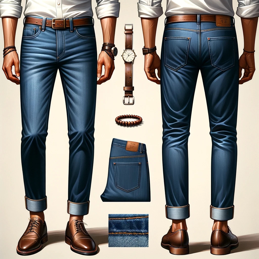 Görsel: Pantolon Kombinlerinde Renk Uyumunun Etkisine Örnek
