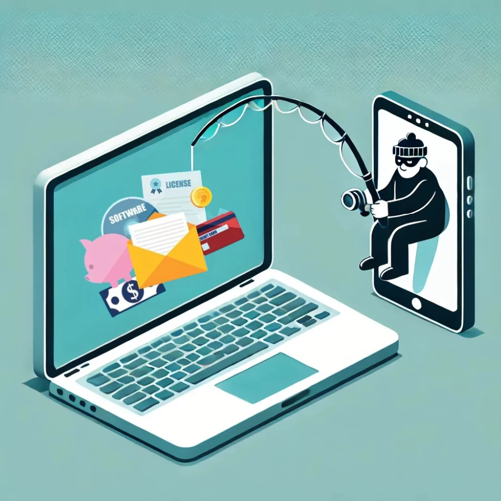 Görsel: Oltalama (Phishing) İle Kişisel Verilerin Ele Geçirilmesi