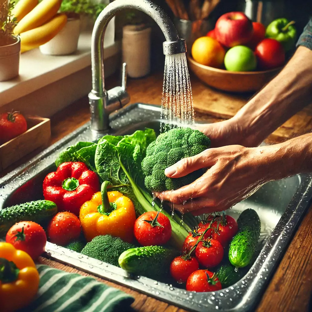 Meyve ve Sebzelerdeki Tarım İlaçlarının Ovularak Çıkarılmaya Çalışılması