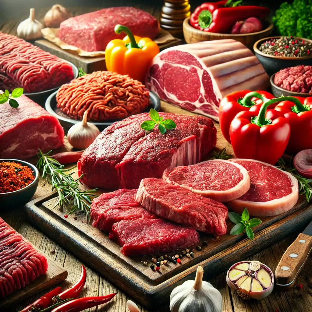 Yüksek Miktarda Protein İçeren Besinlerden Kırmızı Et ve Et Ürünleri