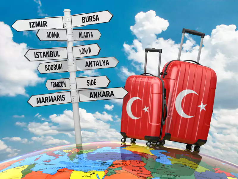 Görsel: Türkiye'de Gezilebilecek En Turistik Şehirler (© Maksym Yemelyanov | Dreamstime.com)