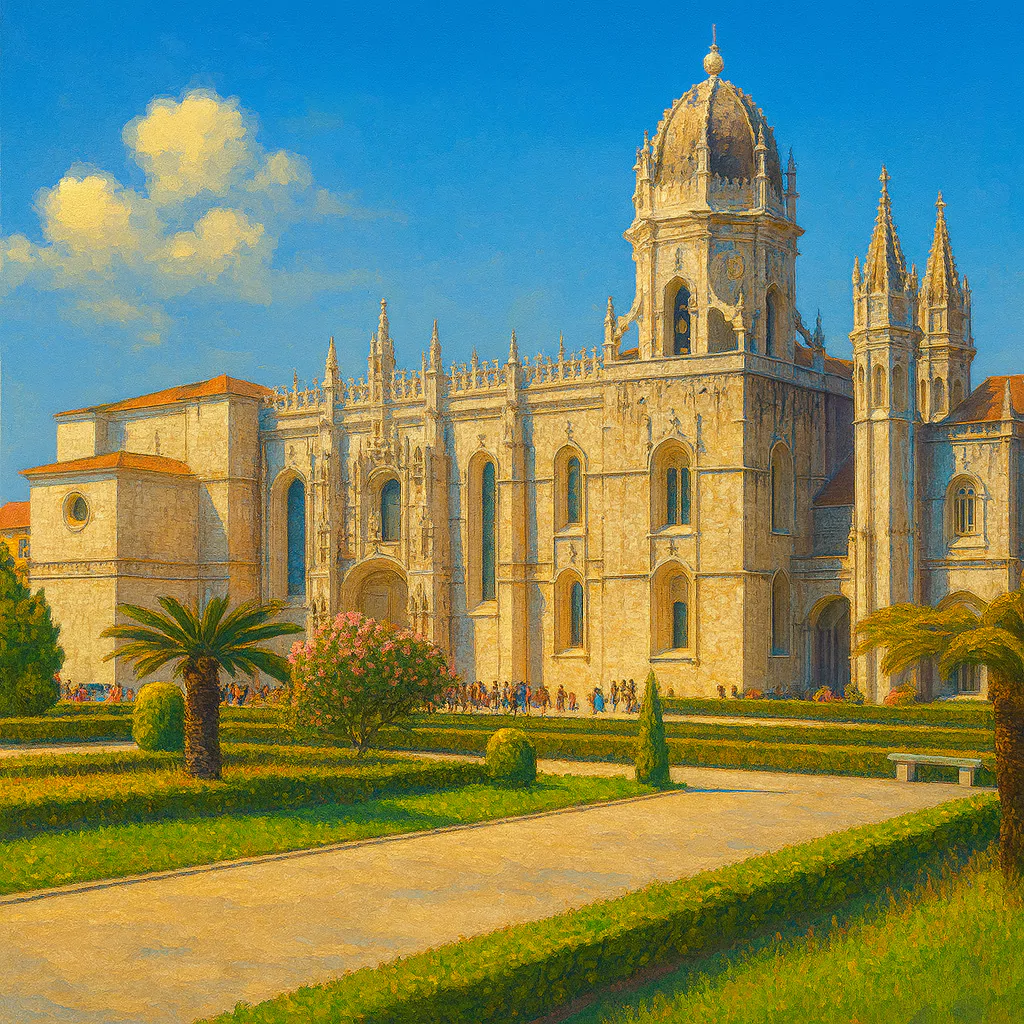 Görsel: Jerónimos Manastırı, Lizbon / Portekiz