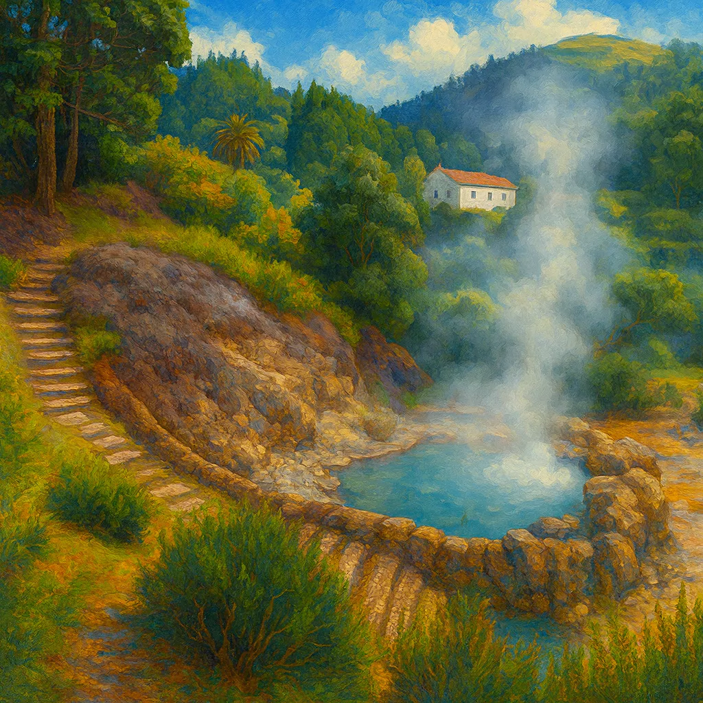 Görsel: Furnas Vadisi, Azorlar / Portekiz