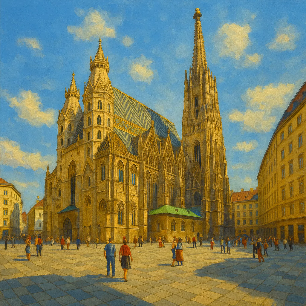 Görsel: Aziz Stephan Katedrali (Stephansdom), Viyana / Avusturya