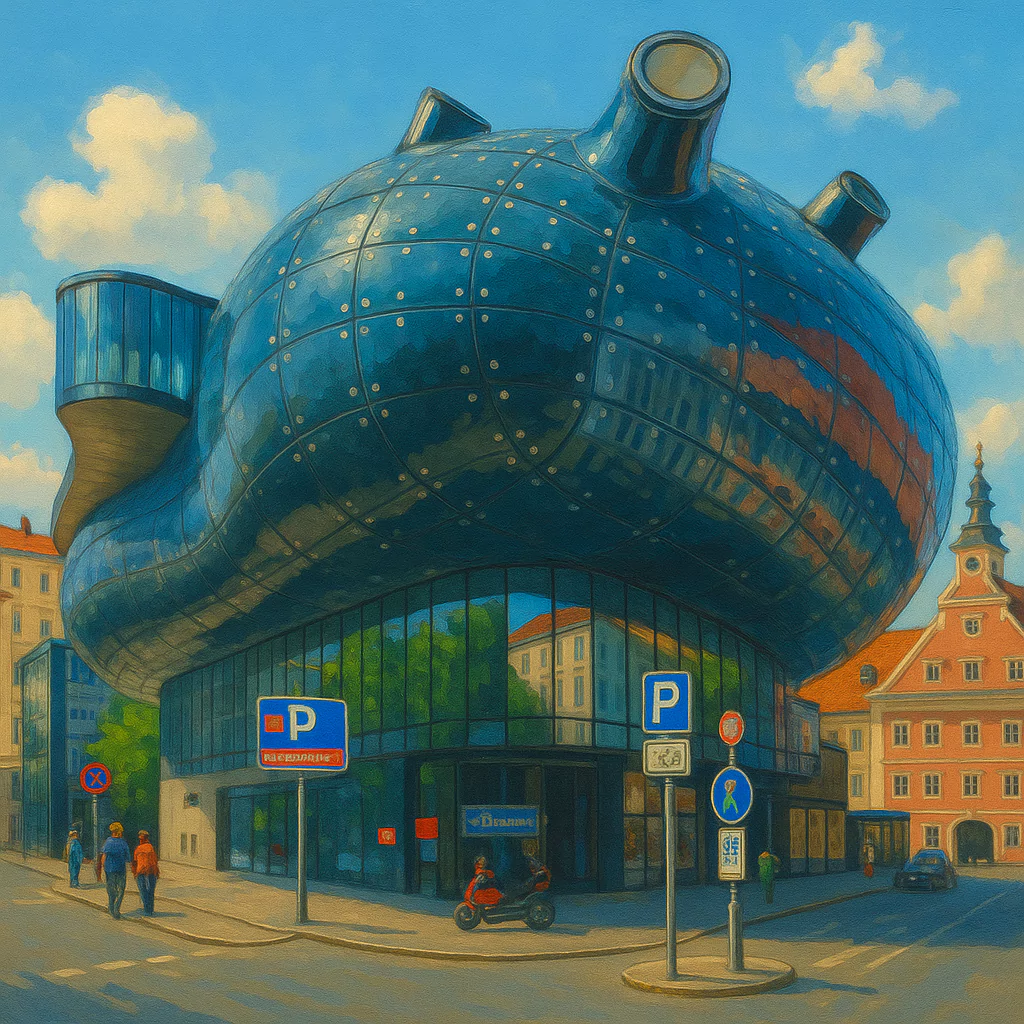 Görsel: Graz Sanat Müzesi (Kunsthaus), Graz / Avusturya