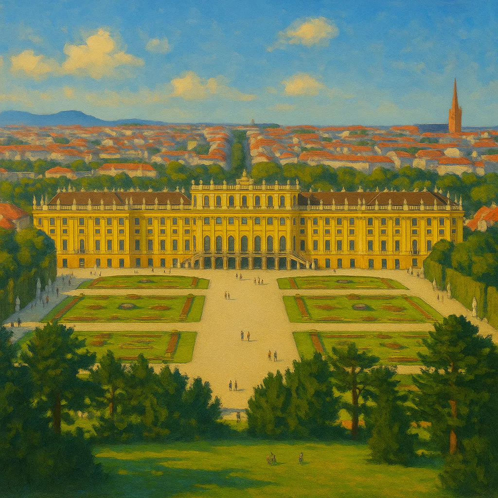 Görsel: Schönbrunn Sarayı, Viyana / Avusturya