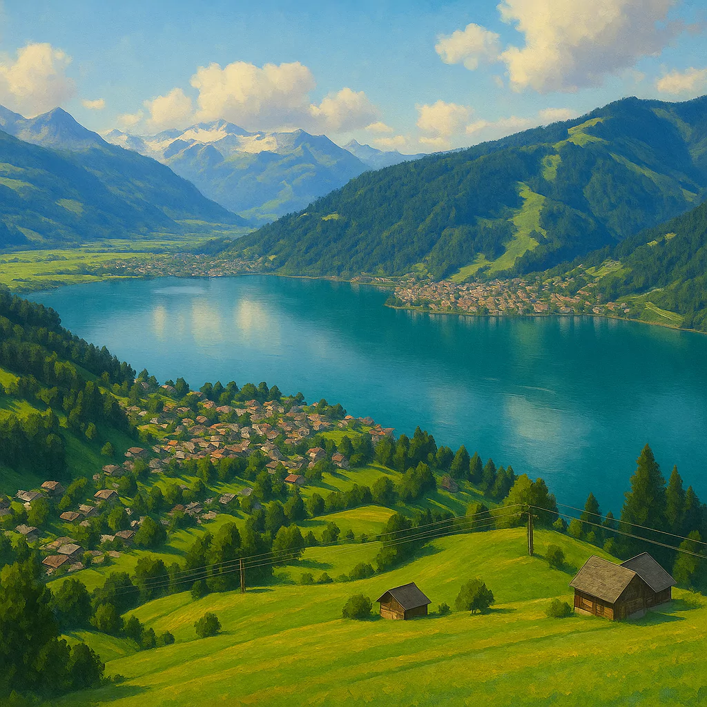 Görsel: Zell Gölü, Zell am See / Avusturya