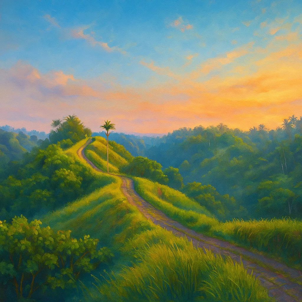 Görsel: Campuhan Ridge Yürüyüş Yolu, Ubud / Endonezya