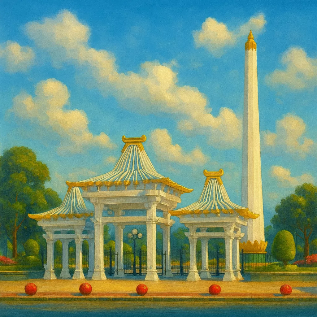 Görsel: Kahramanlar Anıtı, Surabaya / Endonezya