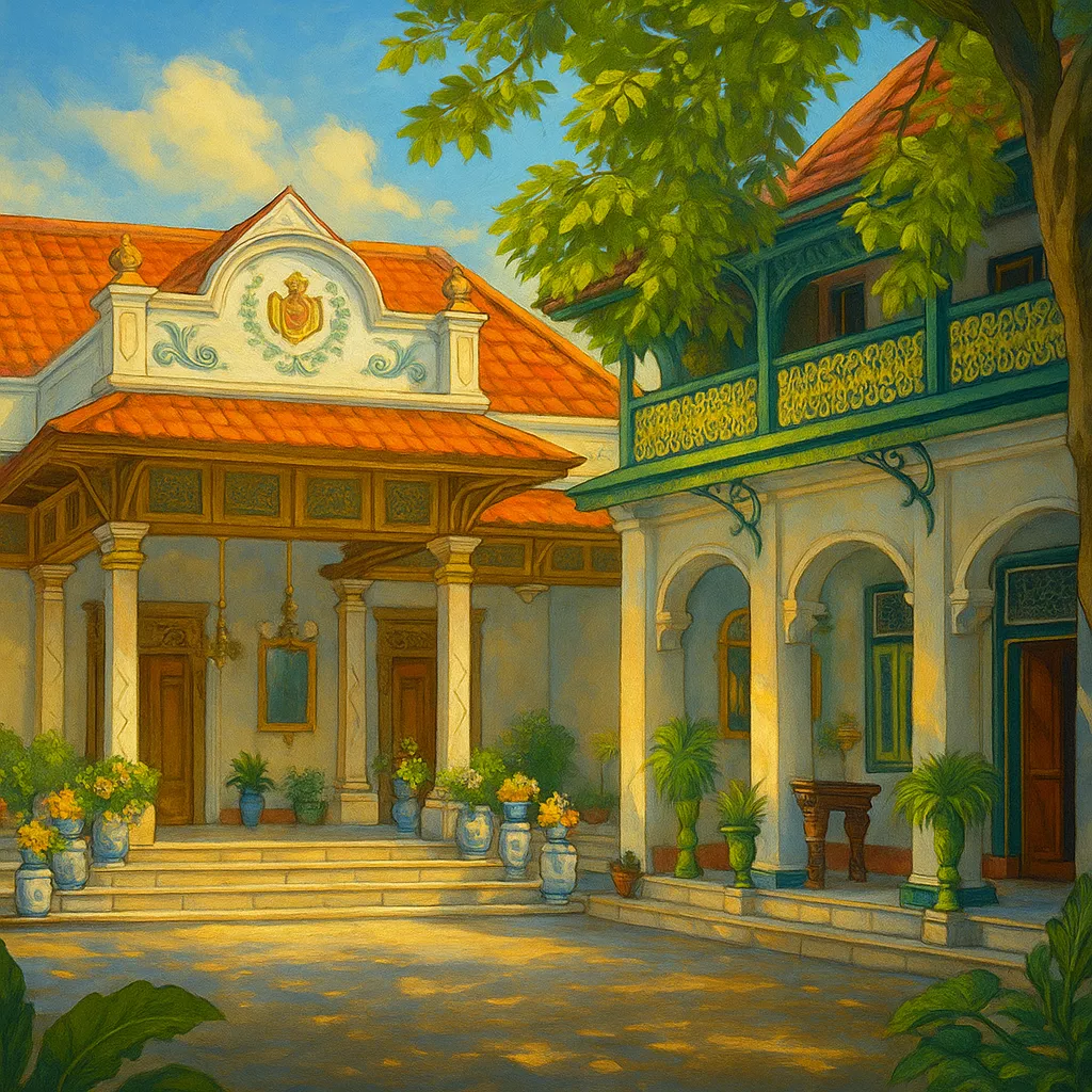 Görsel: Kraton Sarayı, Yogyakarta / Endonezya