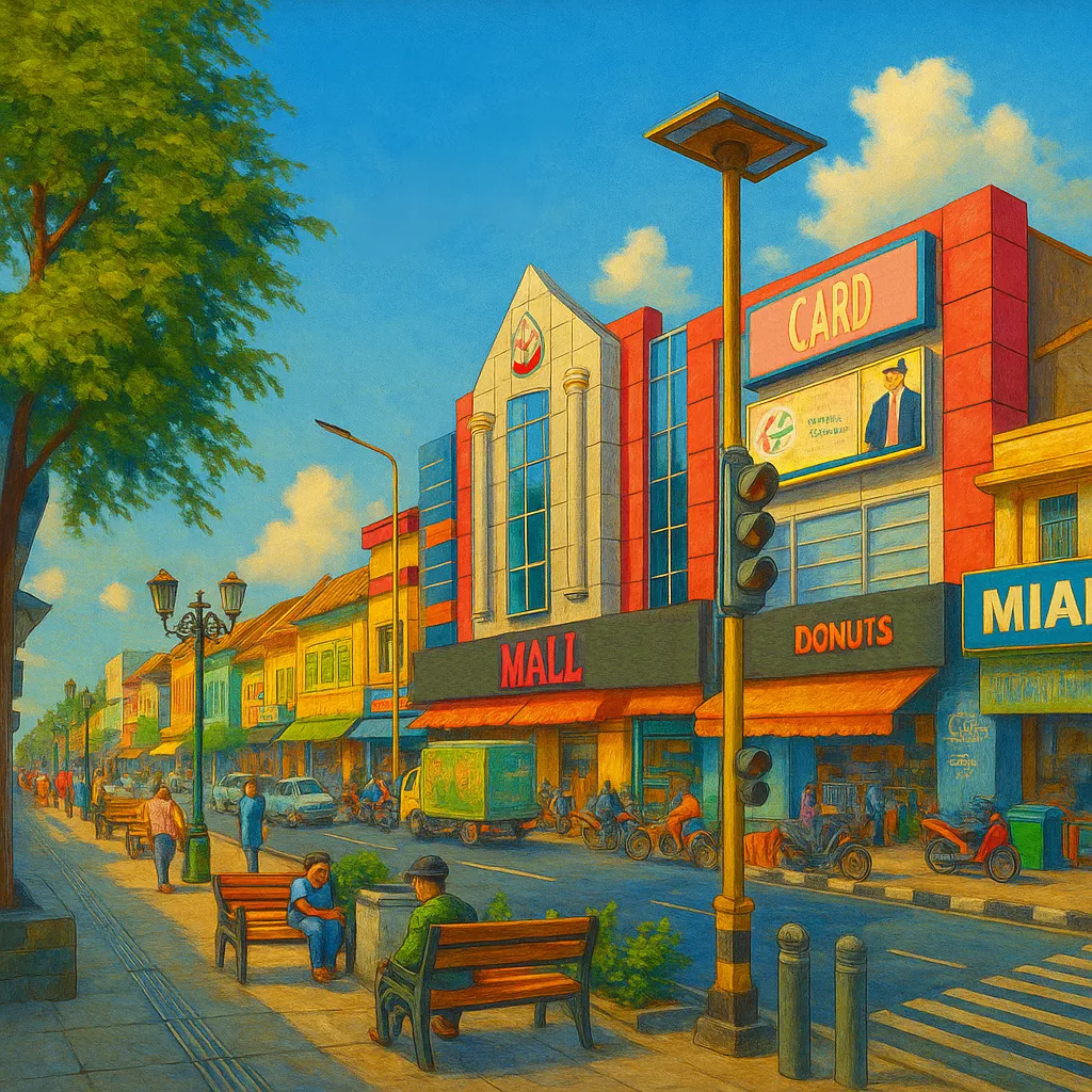 Görsel: Malioboro Caddesi, Yogyakarta / Endonezya