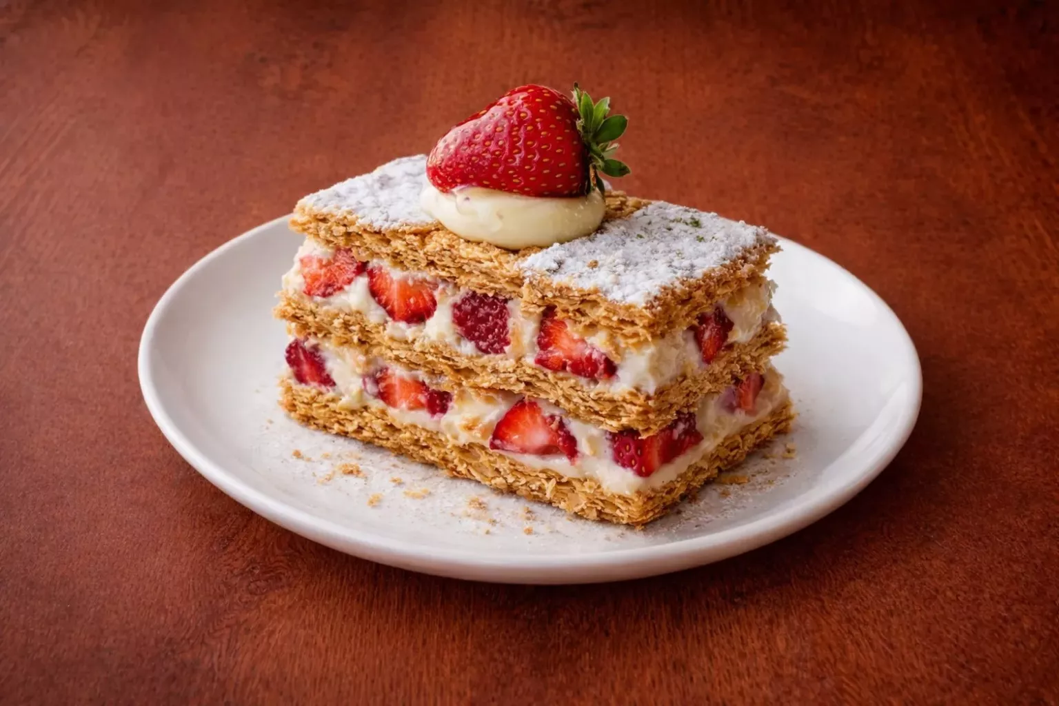 Görsel: Geleneksel Fransız Mutfağı Mille-feuille Tatlısı