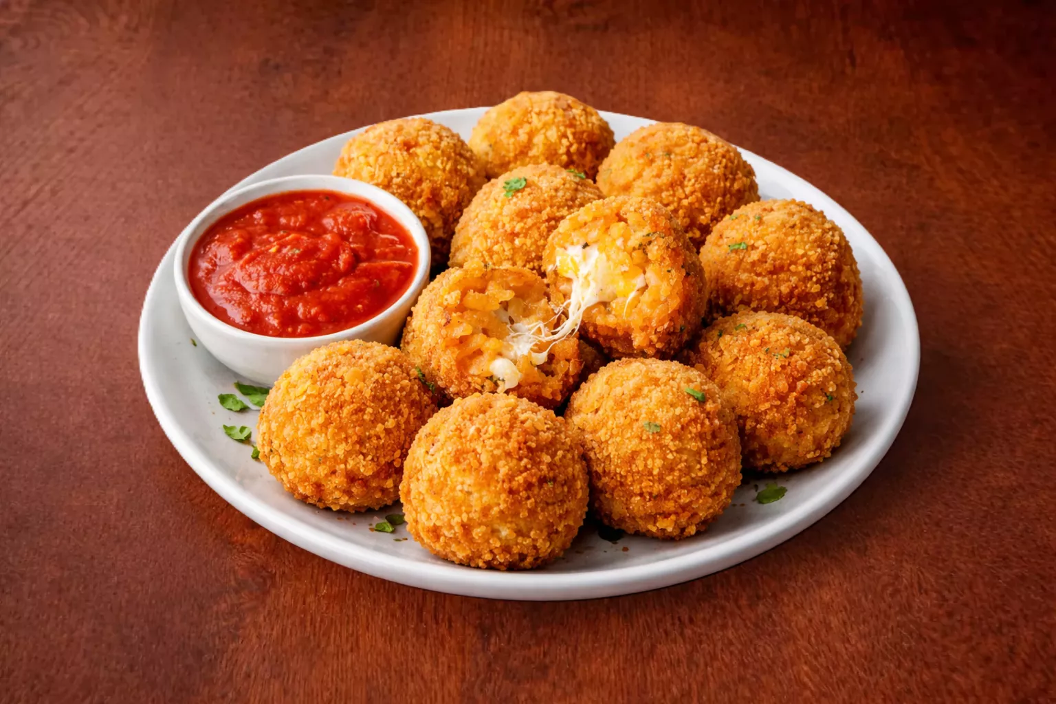 Görsel: Geleneksel İtalyan Mutfağı Arancini Sokak Lezzeti