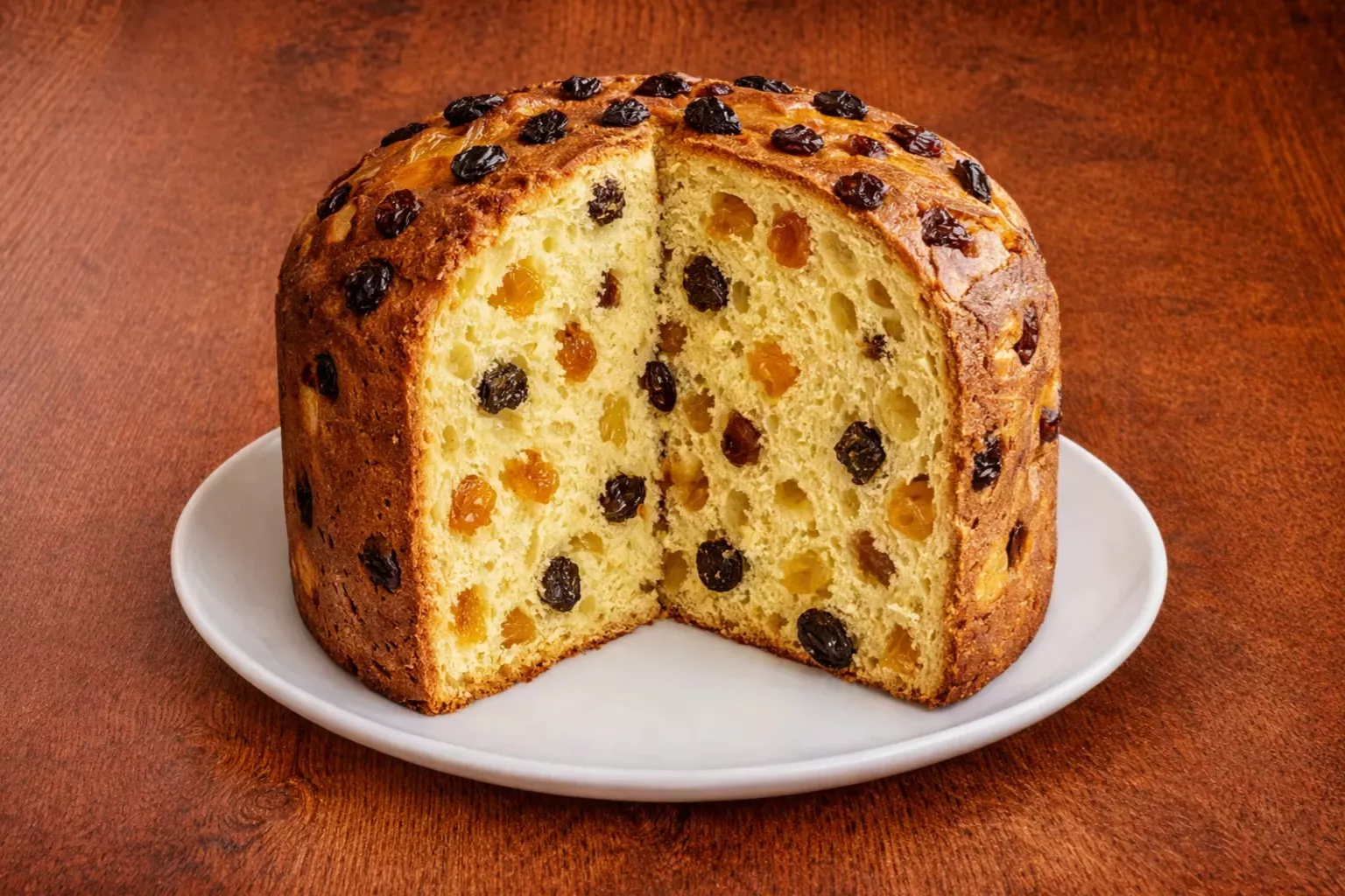 Görsel: Geleneksel İtalyan Mutfağı Panettone Tatlısı