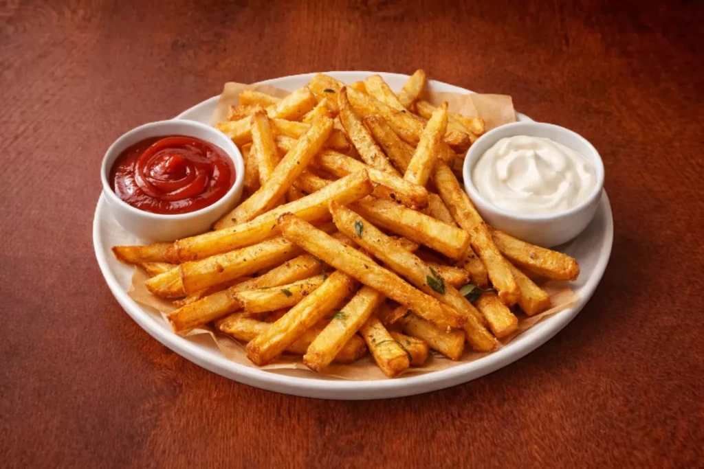 Görsel: Geleneksel Belçika Mutfağı French Fries Patates Kızartması