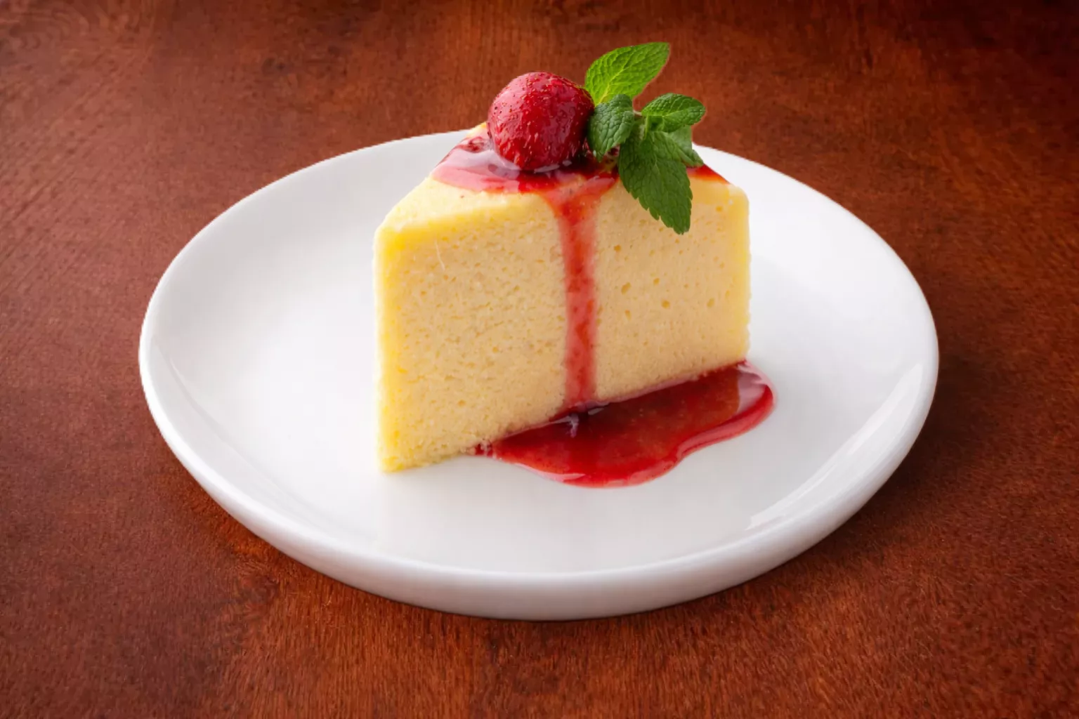 Görsel: Geleneksel Japon Mutfağı Japanese Cheesecake Tatlısı