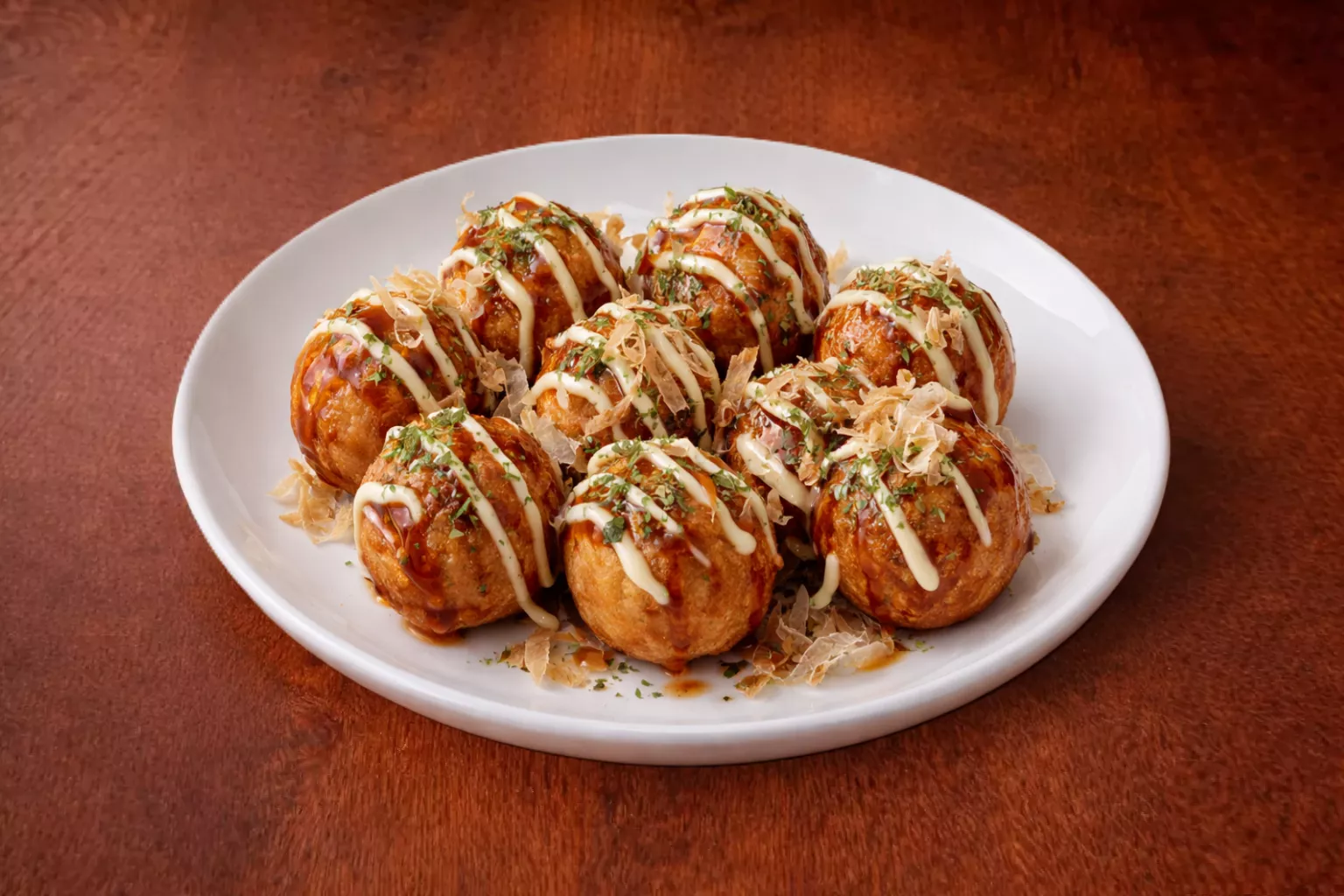 Görsel: Geleneksel Japon Mutfağı Takoyaki Sokak Lezzeti