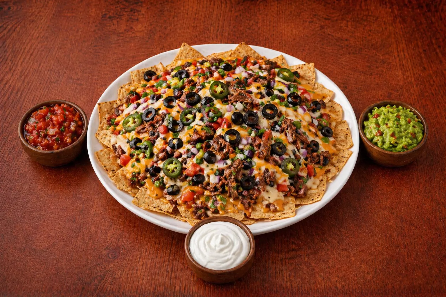 Görsel: Geleneksel Meksika Mutfağı Aperatif Nachos