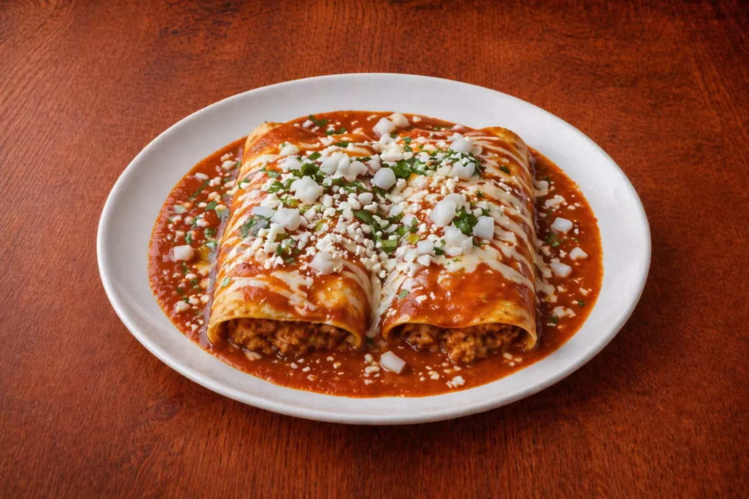 Görsel: Geleneksel Meksika Mutfağı Enchiladas