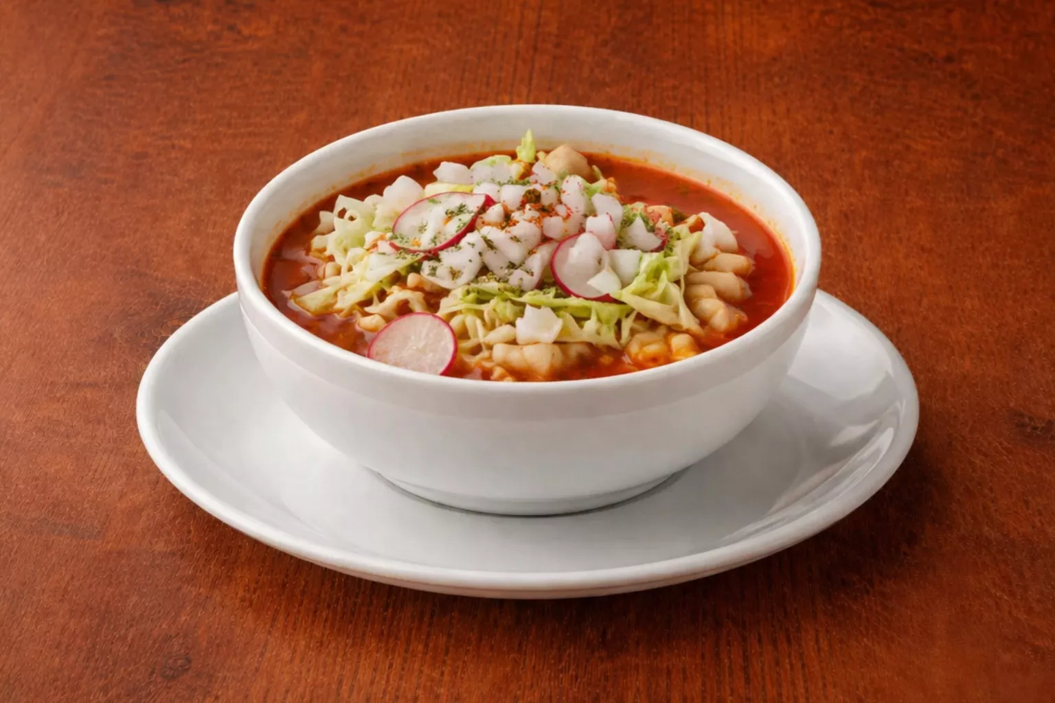 Görsel: Geleneksel Meksika Mutfağı Pozole Çorbası