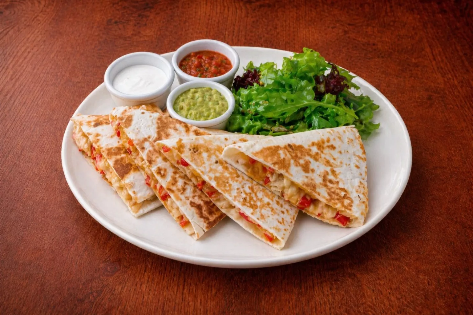 Görsel: Geleneksel Meksika Mutfağı Quesadilla Sokak Lezzeti