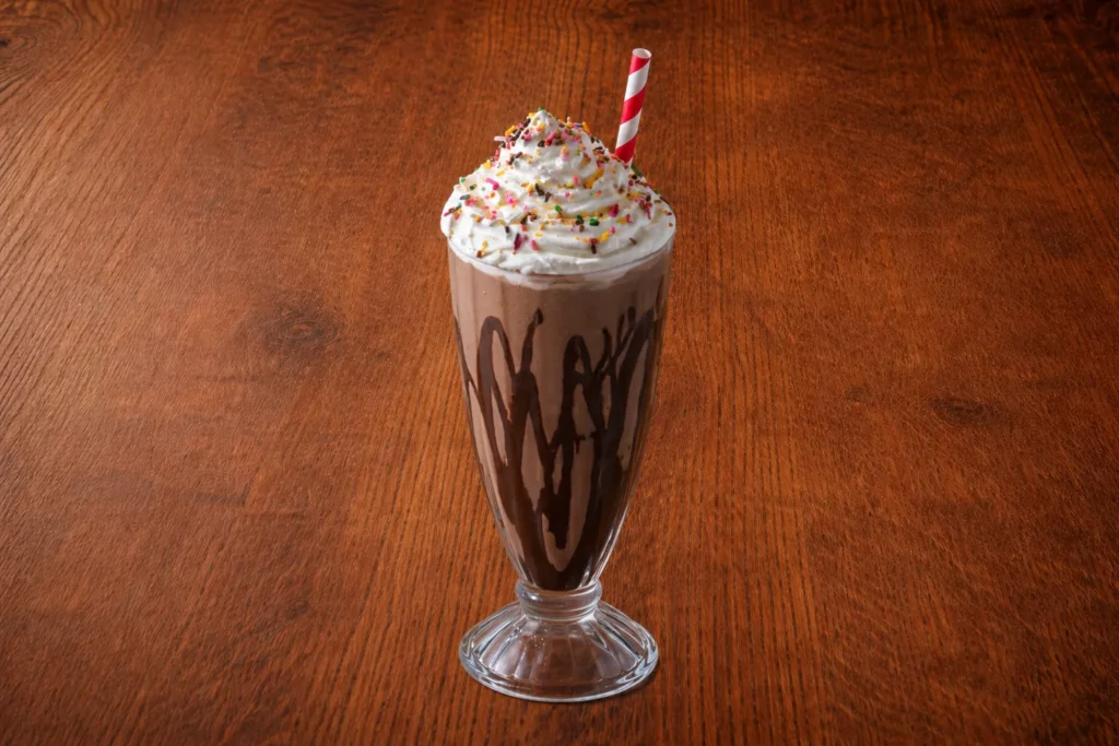 Görsel: Modern Amerikan Mutfağı Çikolatalı Milkshake