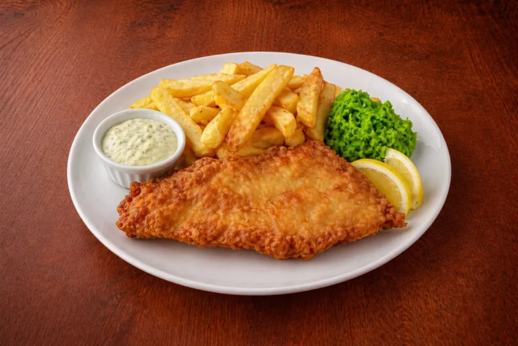 Görsel: Geleneksel İngiliz Mutfağı Fish & Chips