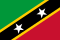 Görsel: Küçük Boyutlu Saint Kitts ve Nevis Bayrağı