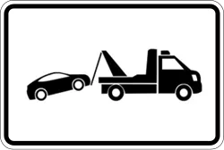 Görsel: Araç Çekilebilir (PL-14) Trafik Levhası