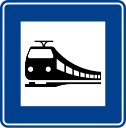 Görsel: İstasyon (B-58a) Trafik Levhası