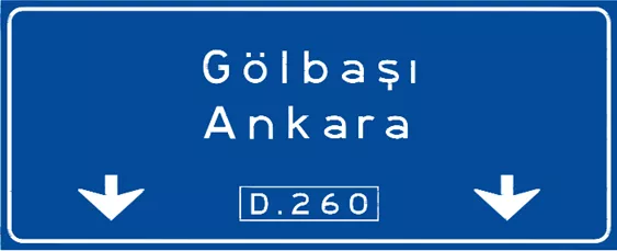Görsel: Kaplama Üstü (B-1b) Trafik Levhası