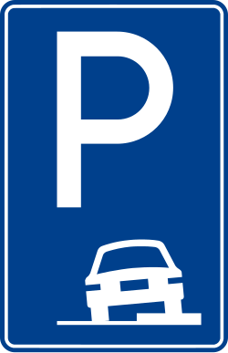 Görsel: Park Yeri (P-3c) Trafik Levhası