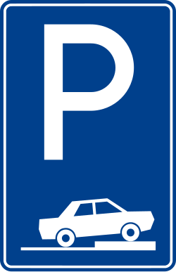 Görsel: Park Yeri (P-3d) Trafik Levhası