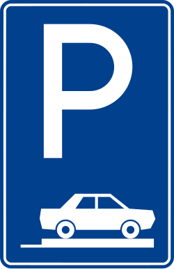 Görsel: Park Yeri (P-3e) Trafik Levhası