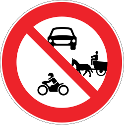 Görsel: Taşıt Giremez (TT-19) Trafik Levhası
