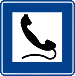 Görsel: Telefon (B-25) Trafik Levhası