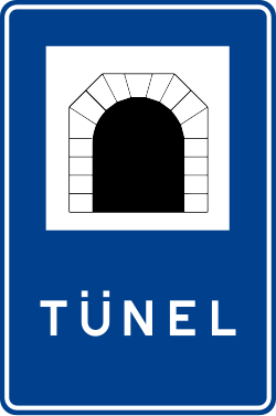 Görsel: Tünel (B-49a) Trafik Levhası